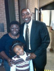 We had the wonderful opportunity to meet Isiah Thomas at Marlon's
                 basketball game on Sunday Dec. 20, 2009.  Marlon scored over 12 points before
                 fouling out late in the second half.  The game went into overtime with the Florida
                 International Golden Panthers defeating the Mean Green Eagles of North Texas 78 - 67.
                 Marlon was AWESOME!  It was just an amazing moment - I've always enjoyed watching
                 Isiah Thomas play basketball for the Pistons and to meet him, courtesy of Marlon
                 was GREAT!